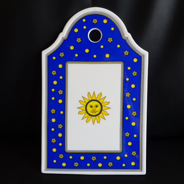 Villeroy & Boch Sun, Moon and Stars: Porzellanbrettchen / Brettchen (blau) Villeroy & Boch (7120882925705)