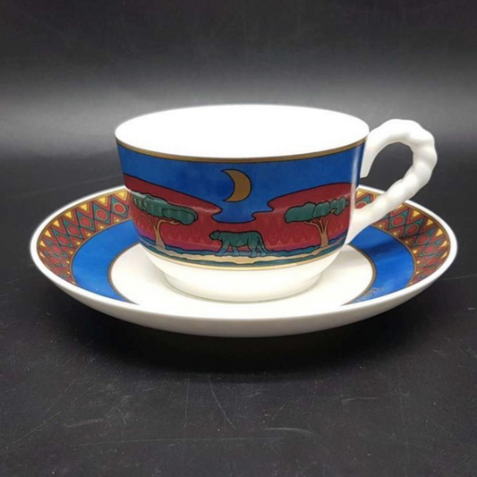 Villeroy & Boch Paloma Picasso Afrique: Kaffeetasse / Tasse mit Unterteller Villeroy & Boch (7120887677065)