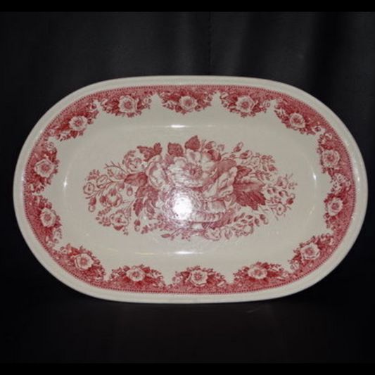 Villeroy & Boch Balmoral rot: Fleischplatte / Platte - ca 28 cm Porzellanladen.online (7120820207753)
