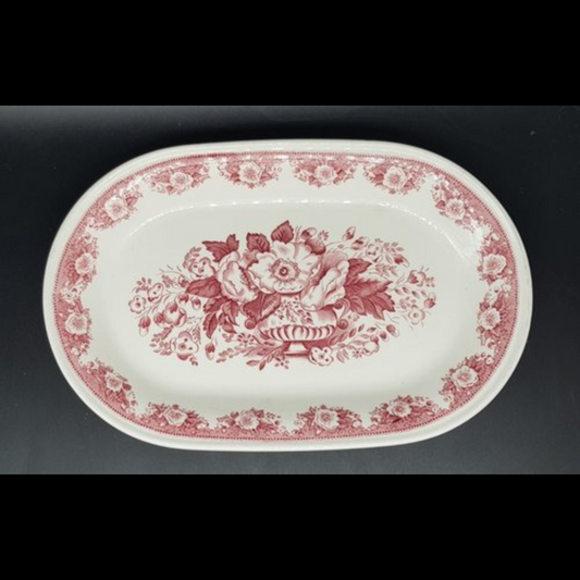 Villeroy & Boch Balmoral rot: Fleischplatte / Platte - ca 32 cm Villeroy & Boch (7120972808329)
