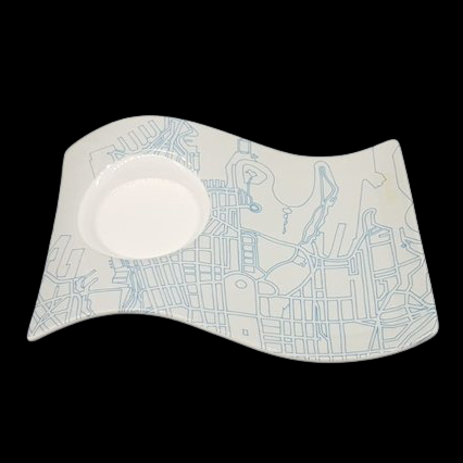 Villeroy & Boch New Wave: Partyplate Sidney groß, ca 22,5 x 15,5 cm - neu Villeroy & Boch (7120980508809)