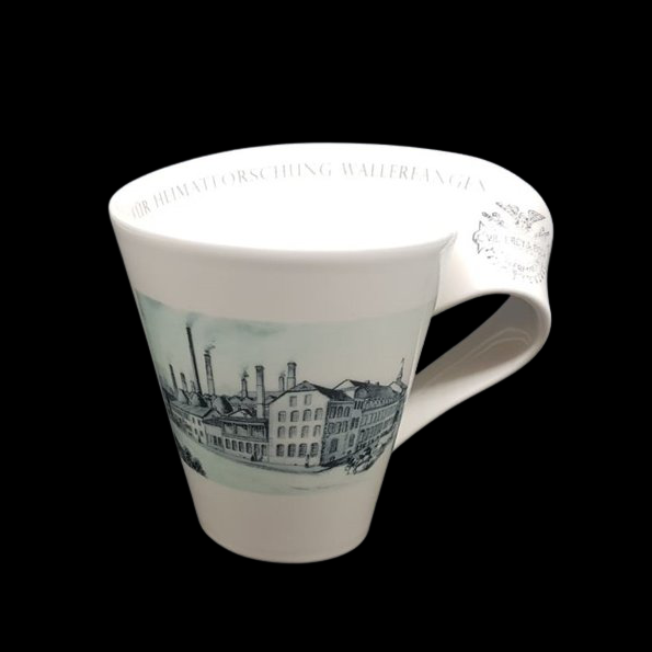 Villeroy & Boch New Wave: Kaffeetasse / Tasse Verein für Heimfatforschung Wallerfangen Villeroy & Boch (7121013538953)