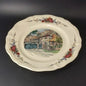 Sarreguemines Obernai France: Speiseteller / flacher Teller - Haustor Sarreguemines (7121090576521)