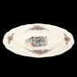 Sarreguemines Obernai France: Wurstplatte / Platte Tanz - 27 cm Sarreguemines (7121092083849)