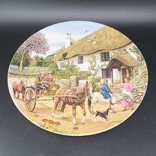 Villeroy & Boch Old Russia: Wandteller "Going to the market" - ca 21,5 cm Villeroy & Boch (7121085563017)