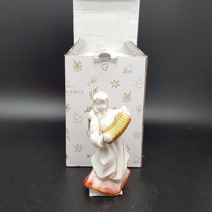 Villeroy & Boch Nativity Story: Ornament Engel mit Ziehharmonika - neu und OVP Villeroy & Boch (7120958750857)