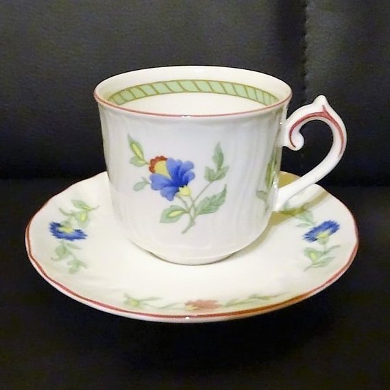 Villeroy & Boch Persia: Kaffeetasse / Tasse mit Unterteller Villeroy & Boch (7120708763785)