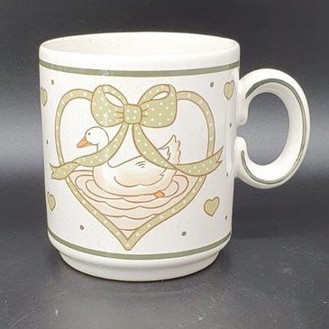 Pfalzkeramik Gänseglück: Kaffeebecher / Henkelbecher Motiv 3 Pfalzkeramik (7121088217225)