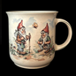 Pfalzkeramik Gartenzwerg: Kaffeebecher / Henkelbecher / Kaffeetasse (7178342432905)