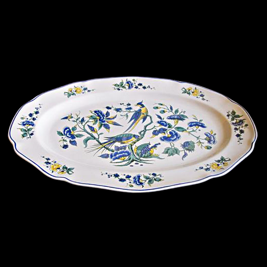 Villeroy & Boch Phoenix blau: Fleischplatte / Platte, 36 cm lang Villeroy & Boch (7120850256009)