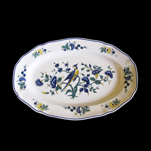 Villeroy & Boch Phoenix blau: Fleischplatte / Platte, 27 cm lang Villeroy & Boch (7120850387081)