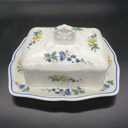 Villeroy & Boch Phoenix blau: Butterdose, zweiteilig 14,5 cm Villeroy & Boch (7121107845257)