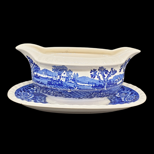 Villeroy & Boch Rusticana blau: Sauciere einteilig Villeroy & Boch (7120836526217)