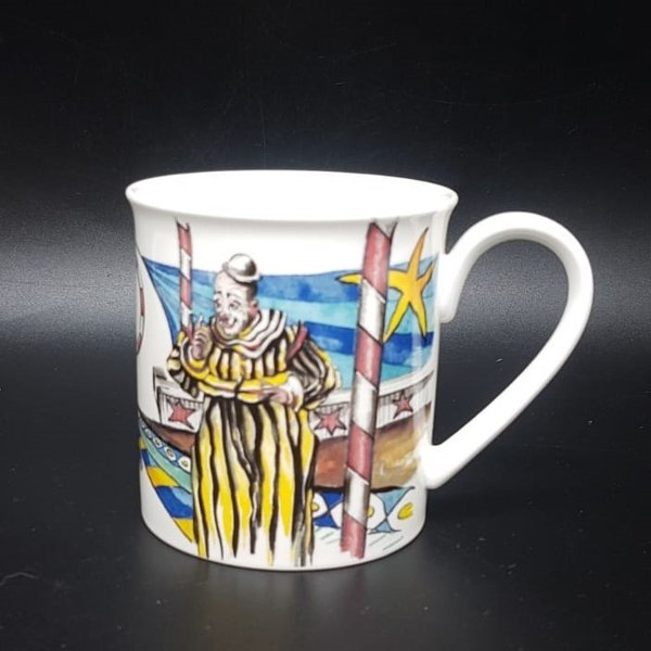 Villeroy & Boch Rolf Knie Zirkus: Henkelbecher / Kaffeebecher / hohe Kaffeetasse Villeroy & Boch (7121018421385)