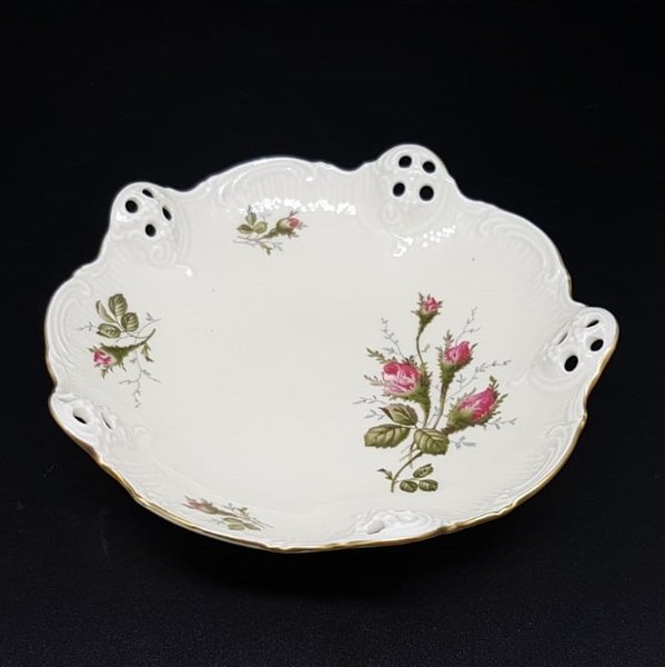 Rosenthal Moliere Moosrose: Dessertschälchen / Dessertschale / Schale - 13 cm Rosenthal (7121015144585)