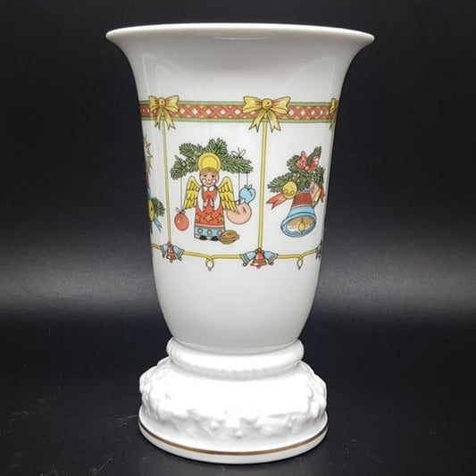 Rosenthal Classic Maria Weiß Weihnachten: Blumenvase / Vase Rosenthal (7120844062857)