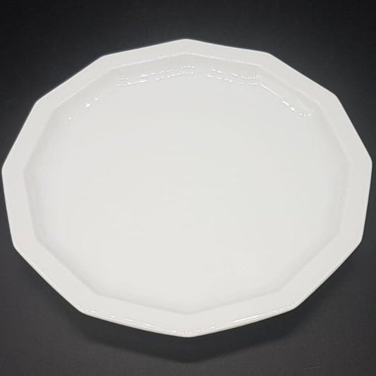 Rosenthal Polygon Weiß: Kuchenteller / Frühstücksteller / Dessertteller Rosenthal (7120990896265)