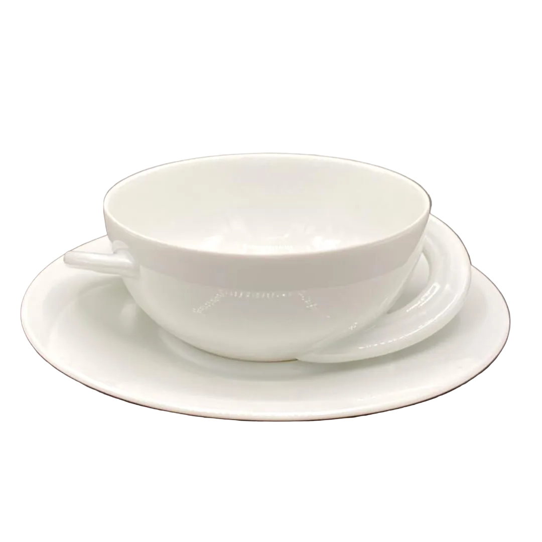 Rosenthal - Romanze in Weiss - Suppentasse + Untertasse | Webshop Rosenthal - Romanze in Weiss - Suppentasse + Untertasse | Webshop