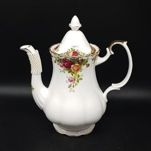 Royal Albert Old Country Roses: Kaffeekanne / Kanne Royal Albert (7120975331465)