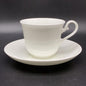 Villeroy & Boch Royal weiß: Kaffeetasse / Tasse mit Unterteller Villeroy & Boch (7121058726025)