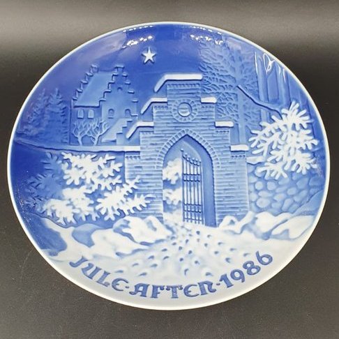 Royal Copenhagen B&G: Wandteller " Jule after 1986" Royal Copenhagen (7121086578825)
