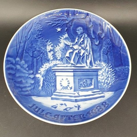 Royal Copenhagen B&G: Wandteller " Jule after 1988" Royal Copenhagen (7121086677129)