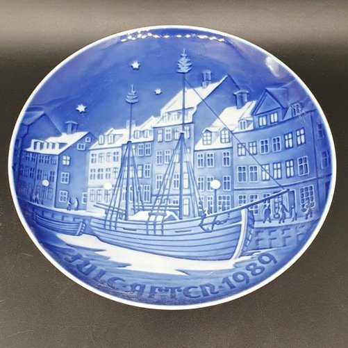 Royal Copenhagen B&G: Wandteller " Jule after 1989" Royal Copenhagen (7121086709897)