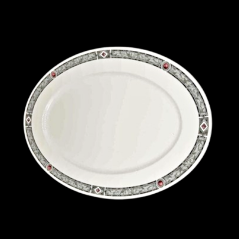 Villeroy & Boch Rubino: Fleischplatte / Platte - ca 36,5 cm Villeroy & Boch (7120921493641)