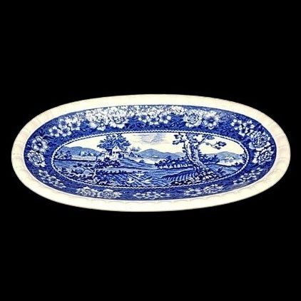 Villeroy & Boch Rusticana blau: Wurstplatte / kleine Platte Villeroy & Boch (7121009737865)