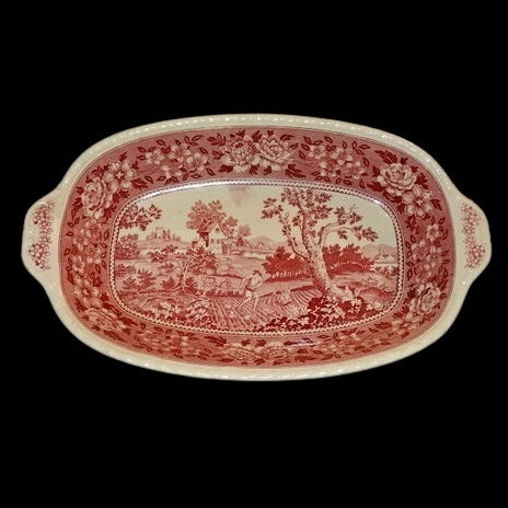 Villeroy & Boch Rusticana rot: Brotkorb / hohe Schale Porzellanladen.online (7120817291401)