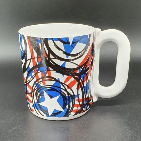 Villeroy & Boch Spirit of USA: Kaffeebecher / Henkelbecher Ltd Edition 1988 - Neu & OVP Villeroy & Boch (7121085694089)