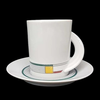 Rosenthal Studio Line Cupola Veltins: Kaffeetasse / Tasse mit Unterteller Rosenthal (7121000398985)