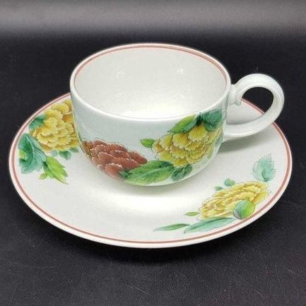 Villeroy & Boch T´chou: Kaffeetasse / Tasse mit Unterteller Villeroy & Boch (7120880894089)