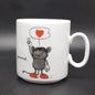 Thomas Janosch: Kaffeebecher / Henkelbecher Maus Thomas Porzellan (7121047650441)