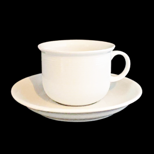 Thomas Rosenthal Group Trend Weiss: Kaffeetasse / Tasse mit Unterteller Rosenthal (7121103585417)