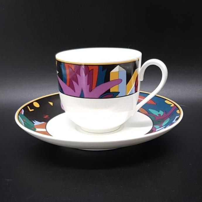 Villeroy & Boch Thunderbird: Kaffeetasse / Tasse mit Unterteller Villeroy & Boch (7121084645513)