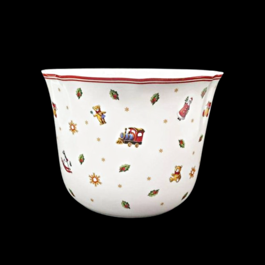 Villeroy & Boch Toys Delight: Blumentopf / Übertopf - Weihnachtsmotiv Villeroy & Boch (7120983064713)