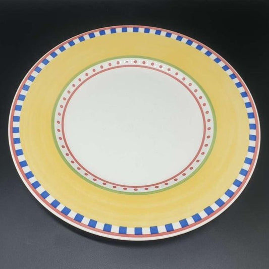 Villeroy & Boch Twist Bea: Speiseteller / flacher Teller - gelb Villeroy & Boch (7121015931017)