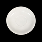 Weimarer Porzellan: Unterteller / Untertasse in weiß 15,3 cm Rosenthal (7120844292233)