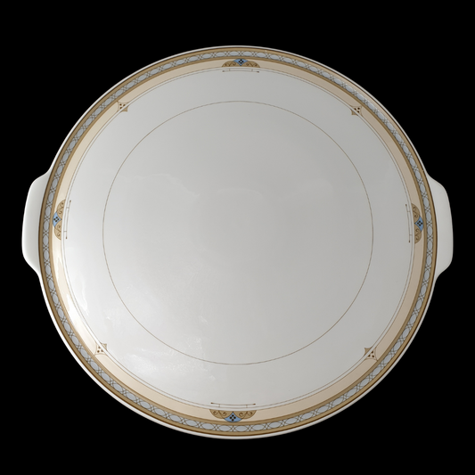 Villeroy & Boch Cavalier: Kuchenplatte / Tortenplatte mit Griffen 33 cm - neuwertig Porzellanladen.online (7120932241545)