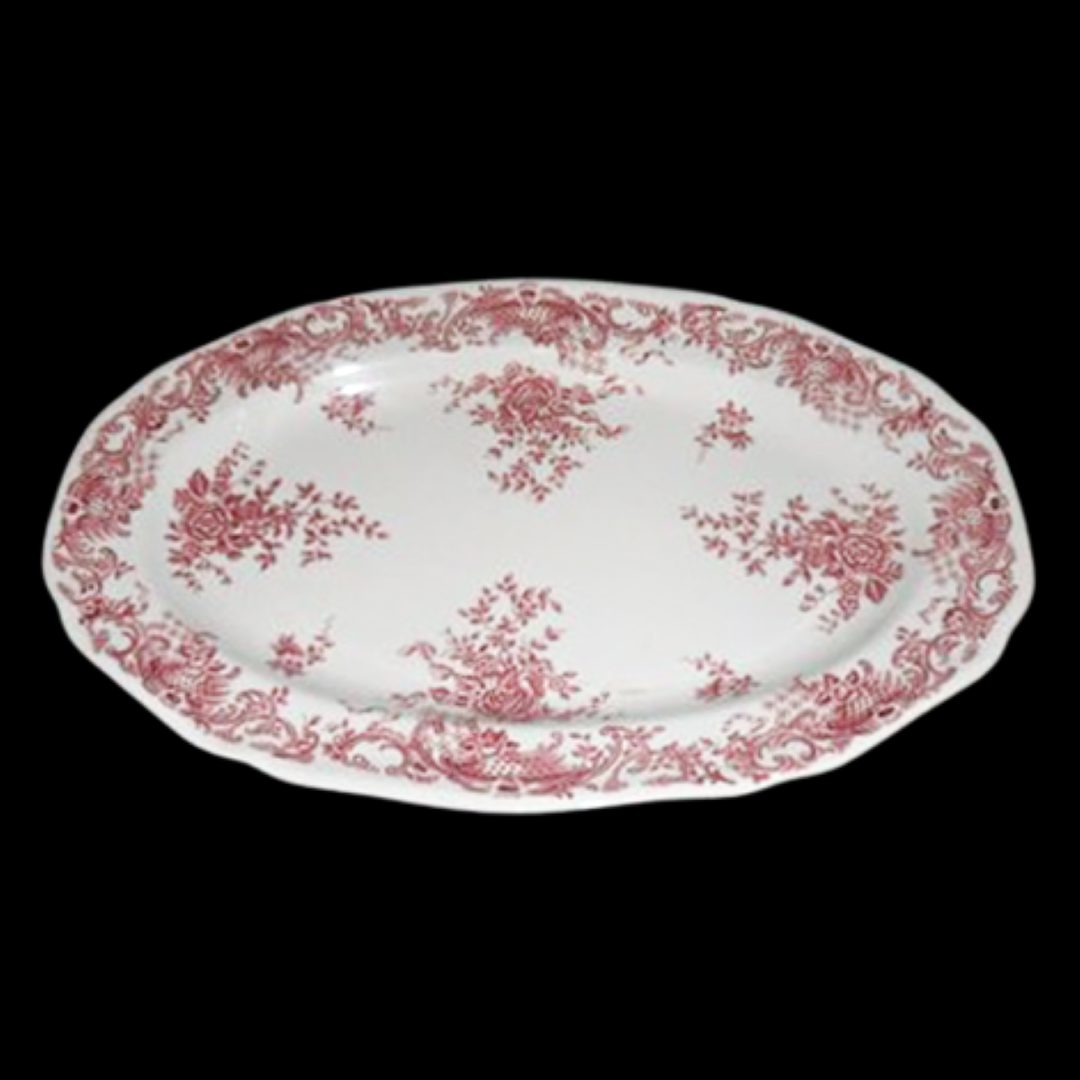 Villeroy & Boch Valeria rot: Fleischplatte / Platte, 27 x 18 cm Villeroy & Boch (7120697655433)