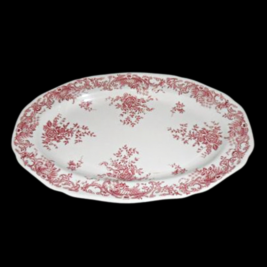 Villeroy & Boch Valeria rot: Fleischplatte / Platte, 32 x 21 cm Villeroy & Boch (7120697622665)