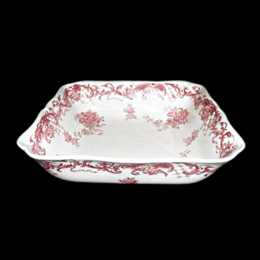 Villeroy & Boch Valeria rot: Schüssel, viereckig - ca 19 cm Villeroy & Boch (7120697131145)