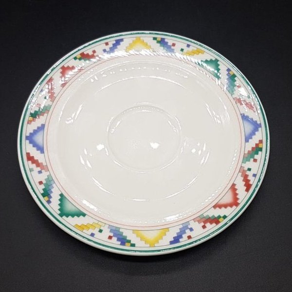 Villeroy & Boch Indian Look: Unterteller / Untertasse für Mokkatasse - ca 12 cm Villeroy & Boch (7120990437513)