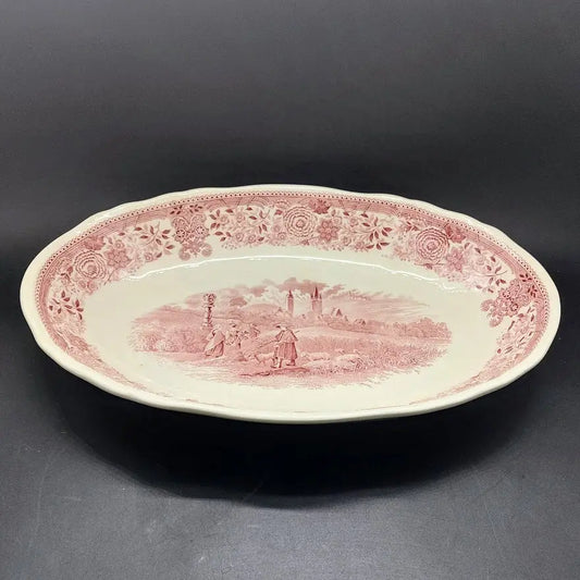 Villeroy & Boch Burgenland rot: Brotkorb / Brotschale / Schale Villeroy & Boch (7120673505417)