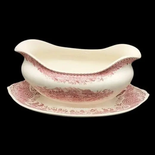 Villeroy & Boch Burgenland rot: Sauciere / Soßenschüssel - Macke Villeroy & Boch (7120672653449)