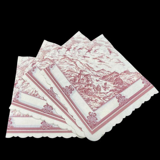 Villeroy & Boch Burgenland rot: Servietten (13 Stück) Villeroy & Boch (7120676159625)