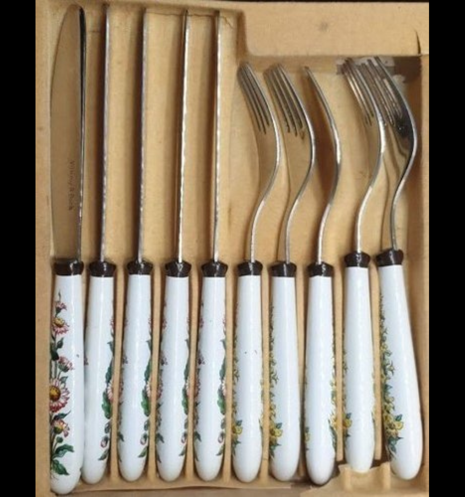 Villeroy & Boch Botanica: komplettes Besteck mit 24 Teilen (Messer, Gabel, Löffel, Kaffeelöffel) Villeroy & Boch (7121021501577)