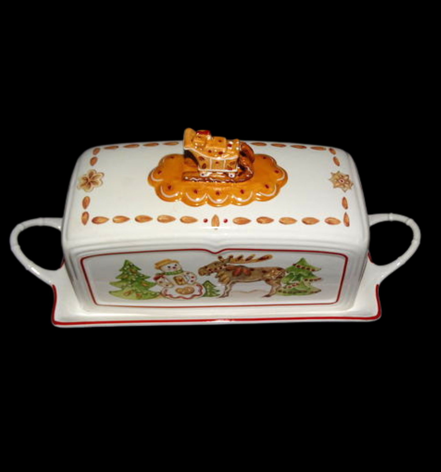 Villeroy & Boch Ginger Cake & Cookies: Gebäckdose / Keksdose / Kuchenplatte mit OVP Porzellanladen.online (7120766369929)