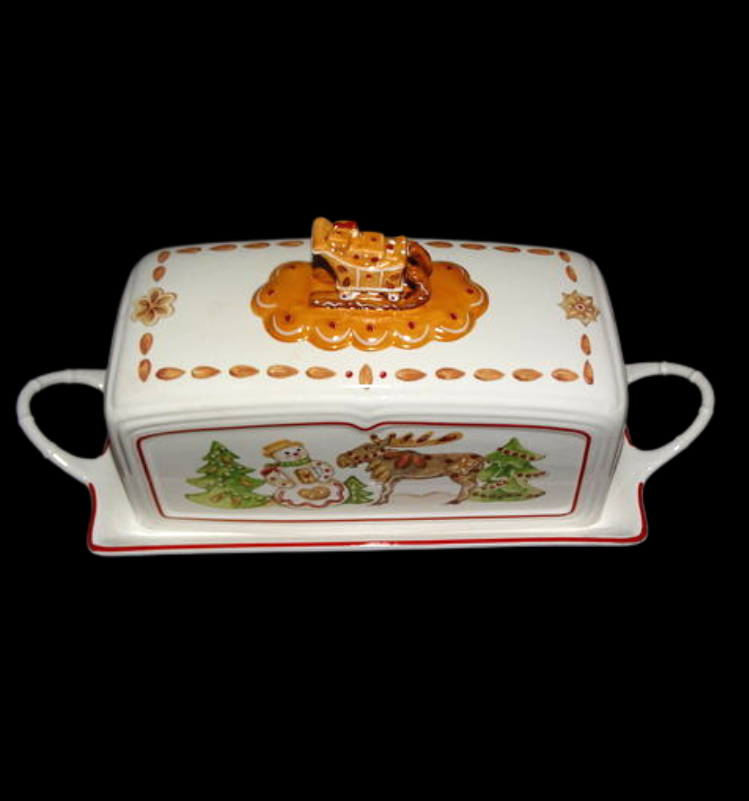 Villeroy & Boch Ginger Cake & Cookies: Gebäckdose / Keksdose / Kuchenplatte Villeroy & Boch (7120766468233)